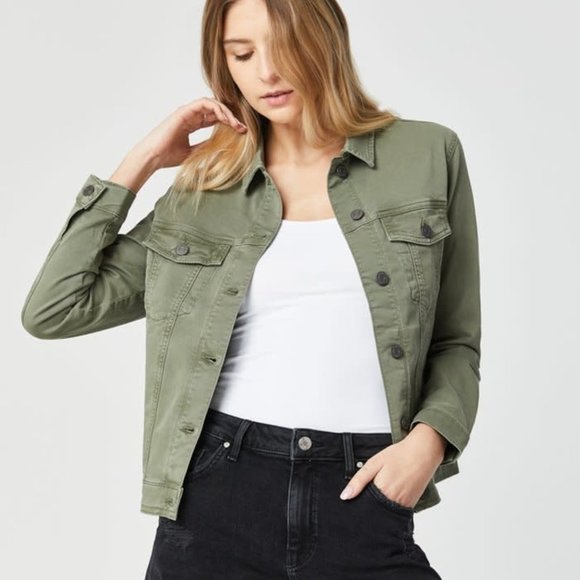 MAVI Katy Jacket In Khaki Twill Sz XS - Picture 3 of 8